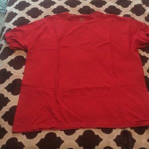 XL Red Fruit of the Loom short sleeve crewneck tee